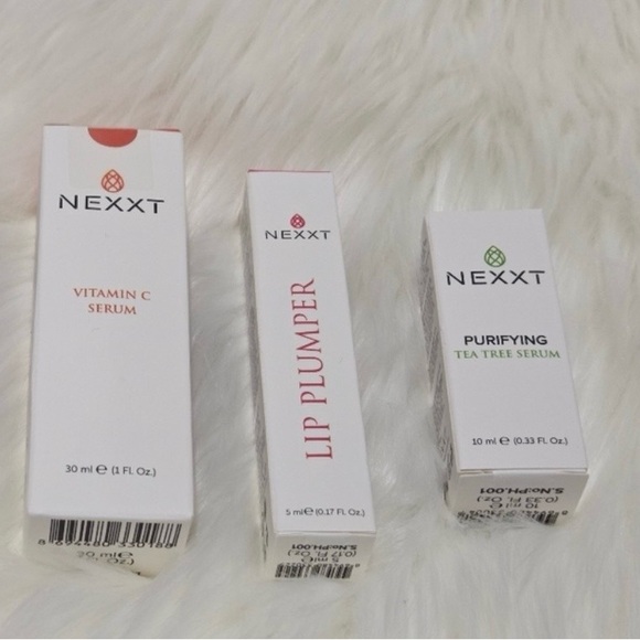 Nexxt Other - Nexxt Skincare Trio - Vitamin C , Purifying Tea Tree , Lip Plumper